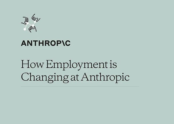 Anthropic 发布内部就业报告:智能体工时达到人类 6 倍,“元工作时代”来了